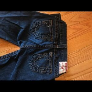 True Religion Dark Wash Skinny Jeans